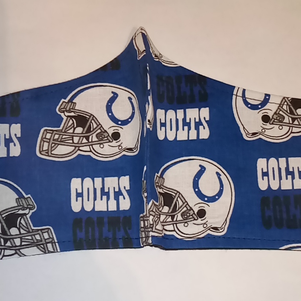 Indianapolis Colts Reversible Face Mask - Picture 2 of 2